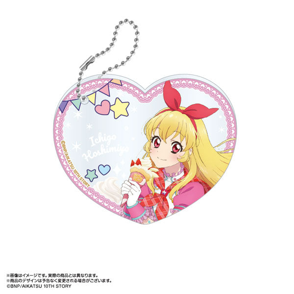 アイカツ!あかりGeneration×マリオンクレープ  ぴくりあアクキー&スタンド 星宮いちご [amiami][GOODS]