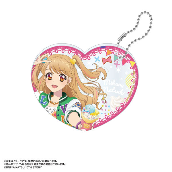 アイカツ!あかりGeneration×マリオンクレープ  ぴくりあアクキー&スタンド 夏樹みくる [amiami][GOODS]