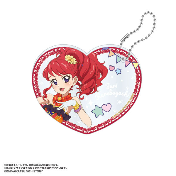 アイカツ!あかりGeneration×マリオンクレープ  ぴくりあアクキー&スタンド 紅林珠璃 [amiami][GOODS]