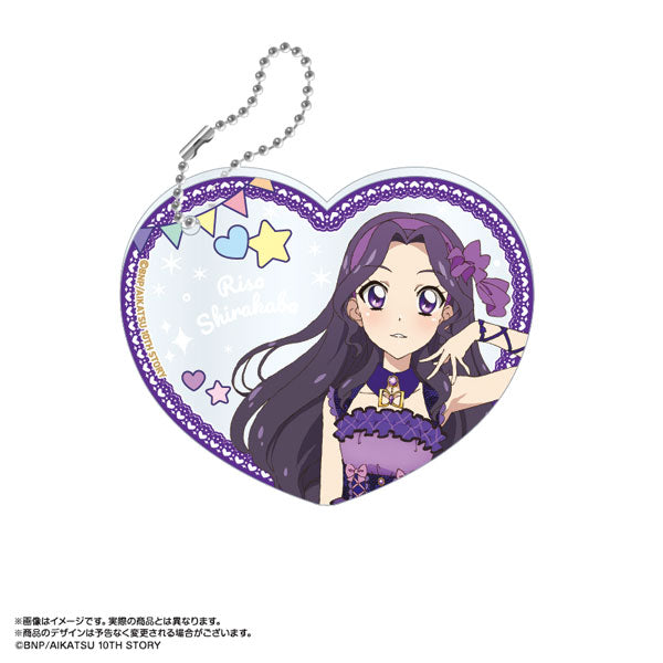 アイカツ!あかりGeneration×マリオンクレープ  ぴくりあアクキー&スタンド 白樺リサ [amiami][GOODS]