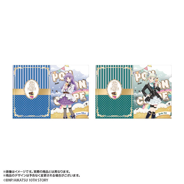 アイカツ!あかりGeneration×マリオンクレープ  A4クリアファイルセット 氷上スミレ&藤堂ユリカ [amiami][GOODS]