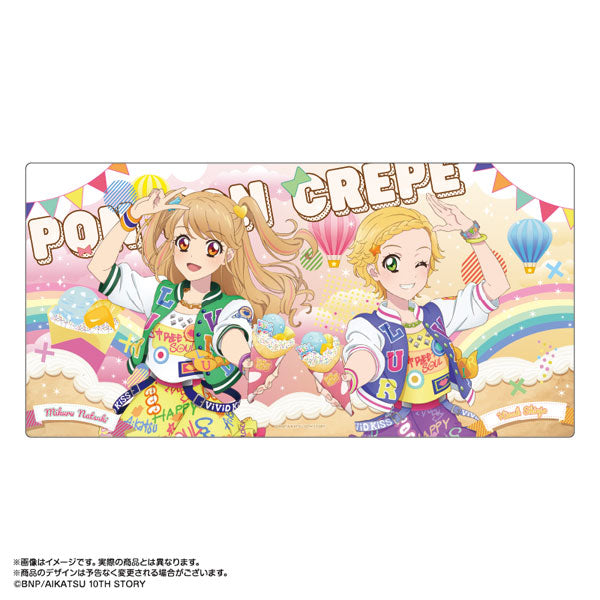 アイカツ!あかりGeneration×マリオンクレープ  描き下ろしデスクマット 新条ひなき&夏樹みくる [amiami][GOODS]