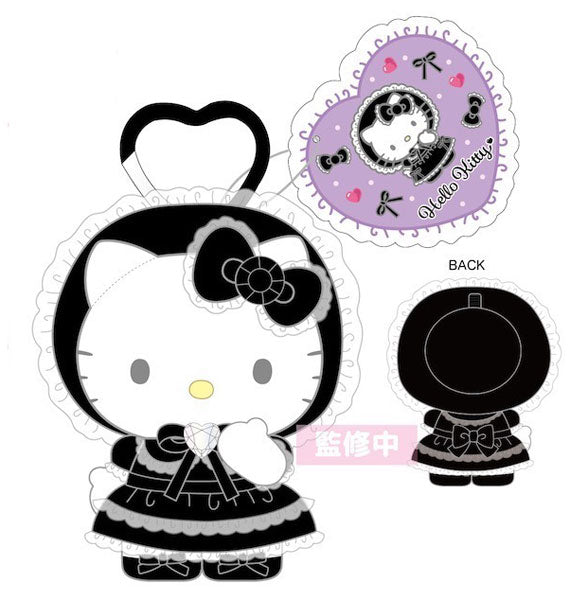 ハローキティ ラブリーフリルマスコットKH ロリータ (ブラック) [ティー・シー・ピー][GOODS]