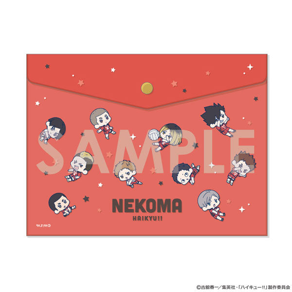 ハイキュー!! わちゃっと!フラットケース 3.音駒 [ソル・インター ナショナル][GOODS]