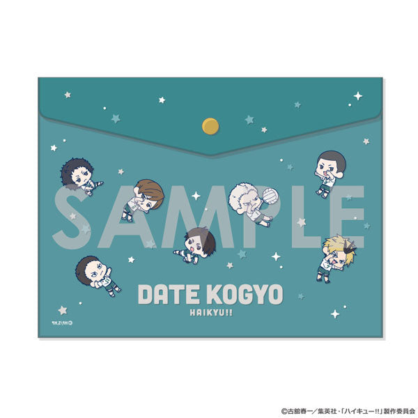 ハイキュー!! わちゃっと!フラットケース 4.伊達工業 [ソル・インター ナショナル][GOODS]