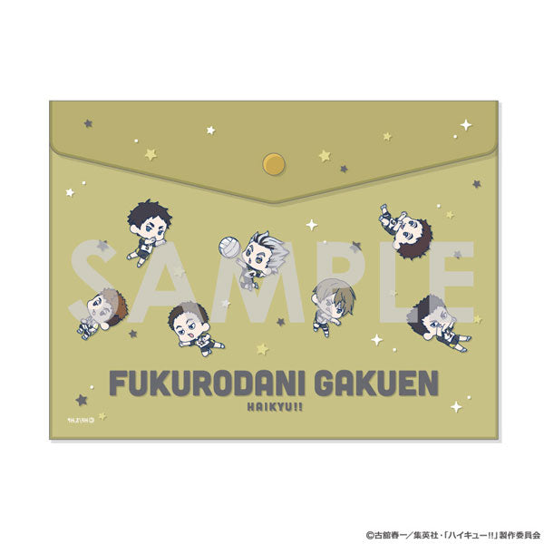 ハイキュー!! わちゃっと!フラットケース 6.梟谷学園 [ソル・インター ナショナル][GOODS]