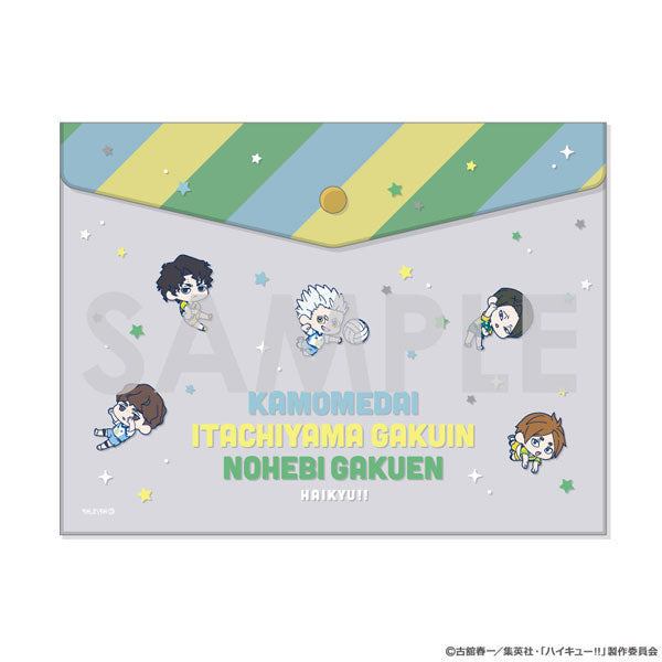 ハイキュー!! わちゃっと!フラットケース 8.ライバルズ [ソル・インター ナショナル][GOODS]