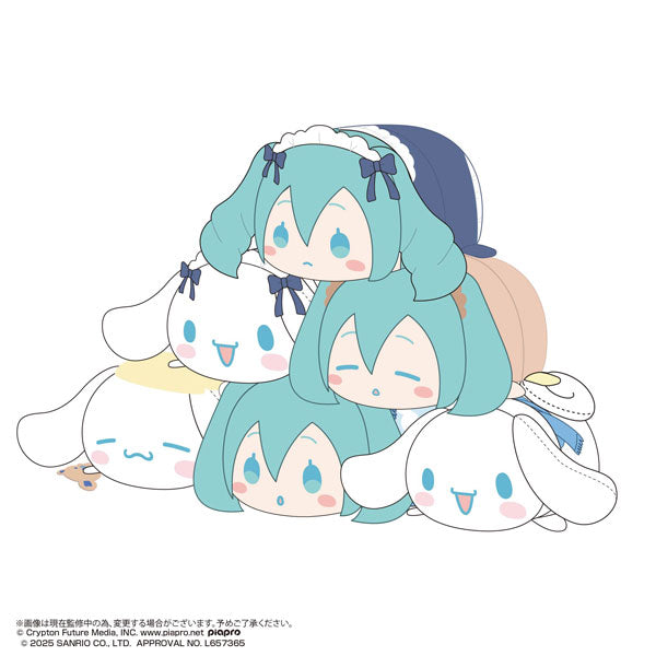 MC-19 初音ミク×シナモロール ぽてコロマスコット3 1箱6個入り [マックスリミテッド][GOODS]