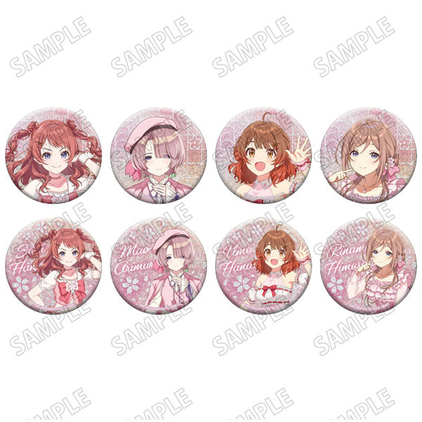 「学園アイドルマスター」描き下ろし缶バッジコレクション【サクライロver.】 1箱8個入り [メディコス エンタテイメント][トレーディング]