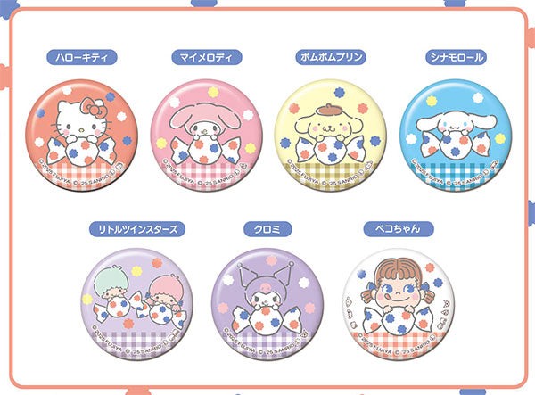 PEKO×サンリオキャラクターズ CANバッジ Vol.2 1箱10個入り [ハセ・プロ][トレーディング]