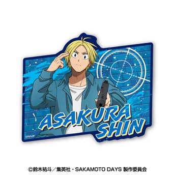 TVアニメ「SAKAMOTO DAYS」 トラベルステッカー 3.朝倉シン [エンスカイ][GOODS]