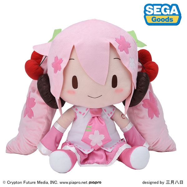 桜ミク ふわぷち どでかジャンボぬいぐるみ [セガ フェイブ][GOODS]