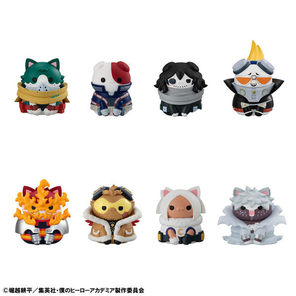MEGA CAT PROJECT 僕のヒーローアカデミア ヒロアカニャンコNO.01 1箱8個入り [メガハウス][Tフィギュア]