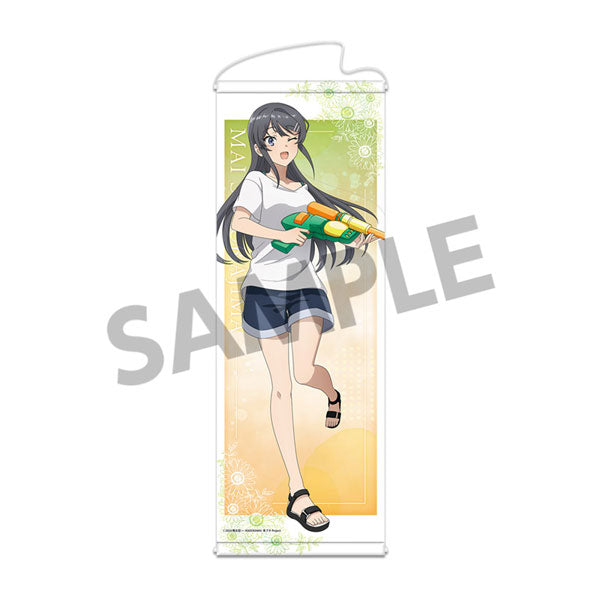 青春ブタ野郎シリーズ 描き下ろしスリムタペストリー 桜島麻衣の夏休み 水遊び ver. [ホビーストック][GOODS]
