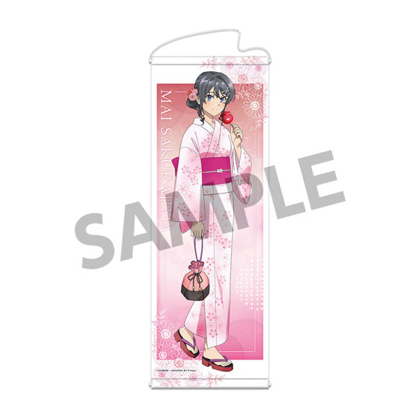 青春ブタ野郎シリーズ 描き下ろしスリムタペストリー 桜島麻衣の夏休み 浴衣 ver. [ホビーストック][GOODS]