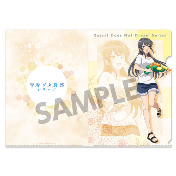 青春ブタ野郎シリーズ 描き下ろしクリアファイル 桜島麻衣の夏休み 水遊び ver. [ホビーストック][GOODS]