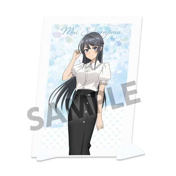 青春ブタ野郎シリーズ 描き下ろしビジュアルアクリルプレート 桜島麻衣の夏休み 私服 ver. [ホビーストック][GOODS]