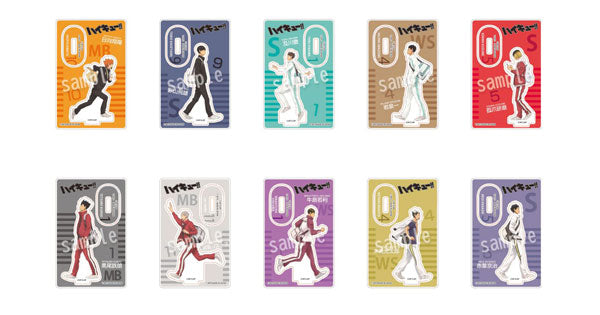 ハイキュー!!登校 ミニトレーディングアクリルスタンド 1箱10個入り [タカラトミー アーツ][トレーディング]