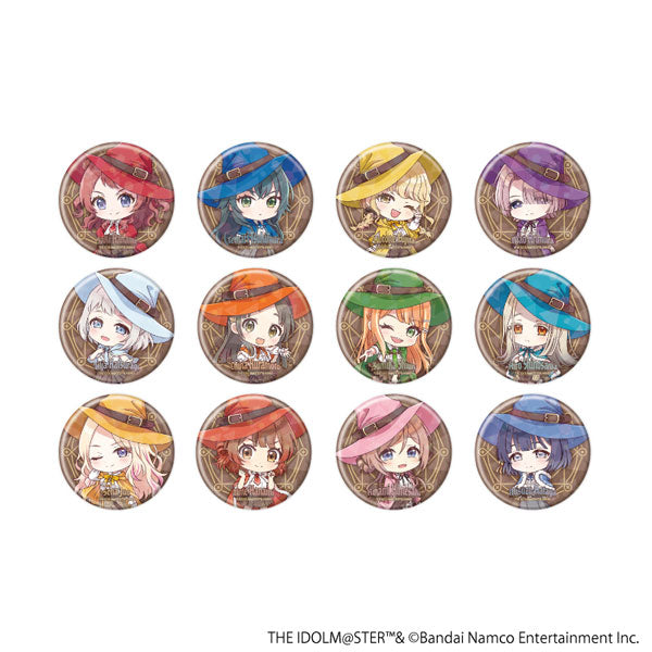 Hologram Can Badge (57mm) "Gakuen Idolmaster" 04/Sorcerer ver. Trading (12 designs total) (Mini Character Illustration) 1 Box of 12 [A3][Trading]