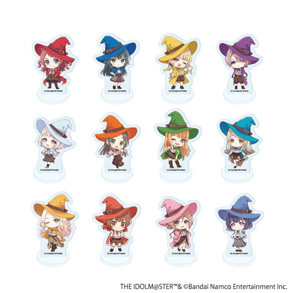 アクリルぷちスタンド「学園アイドルマスター」 03/魔法使いver. トレーディング(全12種)(ミニキャライラスト) 1箱12個入り [A3][トレーディング]