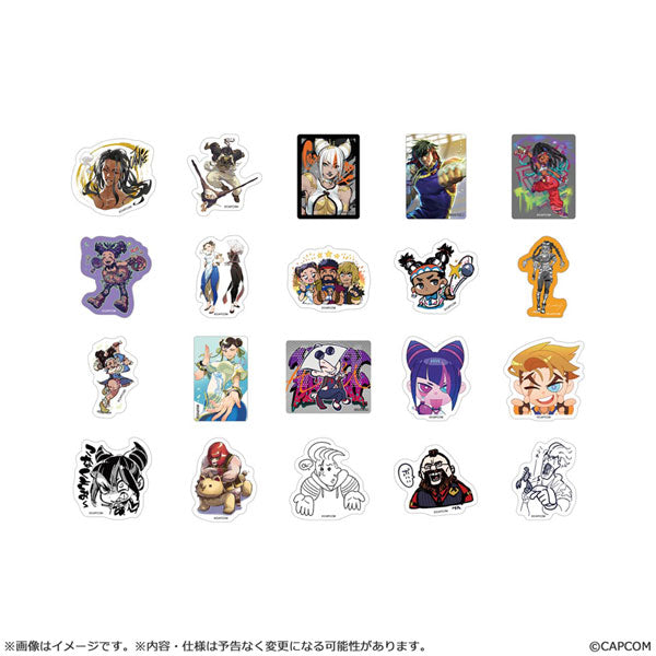 ストリートファイター6 バラエティダイカットステッカー Aセット [カプコン (玩具)][GOODS]