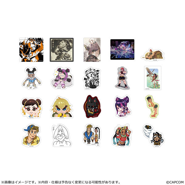 ストリートファイター6 バラエティダイカットステッカー Bセット [カプコン (玩具)][GOODS]