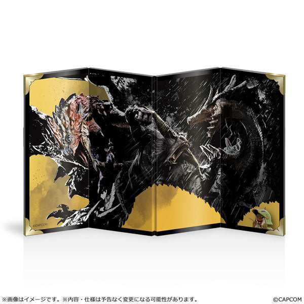 モンスターハンター ブリッジ ウォールアート ミニ屏風 [カプコン (玩具)][GOODS]