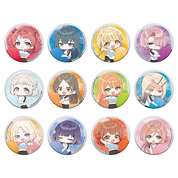 Gakuen Idolmaster Aurora Character Badge Collection 1 Box / 12 Packs [Movic][Trading]