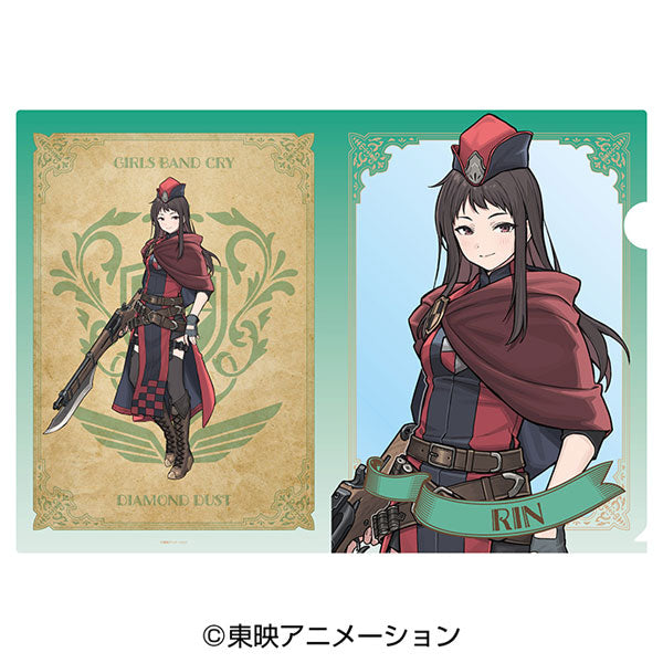 ガールズバンドクライ A4クリアファイル(RPG風) 8リン [エンスカイ][GOODS]
