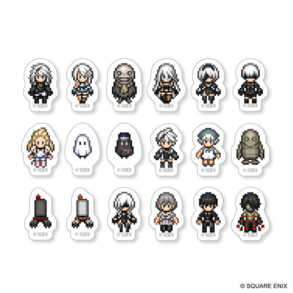 NieR Series フレークシール ドット絵ver. [スクウェア・ エニックス][GOODS]