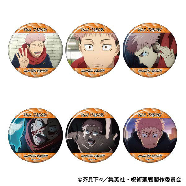 Jujutsu Kaisen Season 2 Character Badge Collection / Yuji Itadori Vol. 2 [Movic][Trading] 1 box of 6