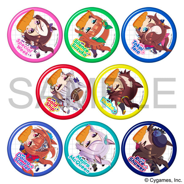 ウマ娘 プリティーダービー キャラバッジコレクション/かぷりっこ Vol.1 1箱8個入り [ムービック][トレーディング]