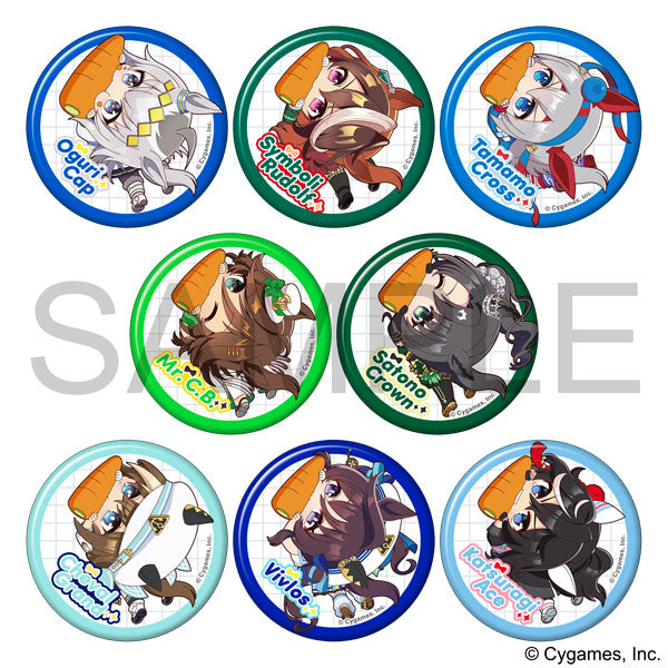 ウマ娘 プリティーダービー キャラバッジコレクション/かぷりっこ Vol.3 1箱8個入り [ムービック][トレーディング]