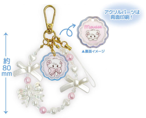mikko illustrations フォンストラップ ムース [ティー・シー・ピー][GOODS]