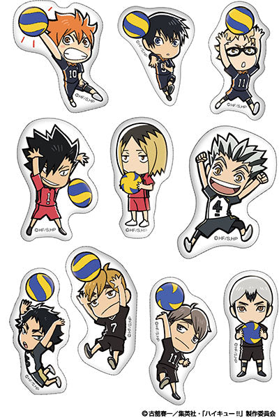 Anime "Haikyuu!!" Marshmallow-style Seals [Ensky][GOODS]