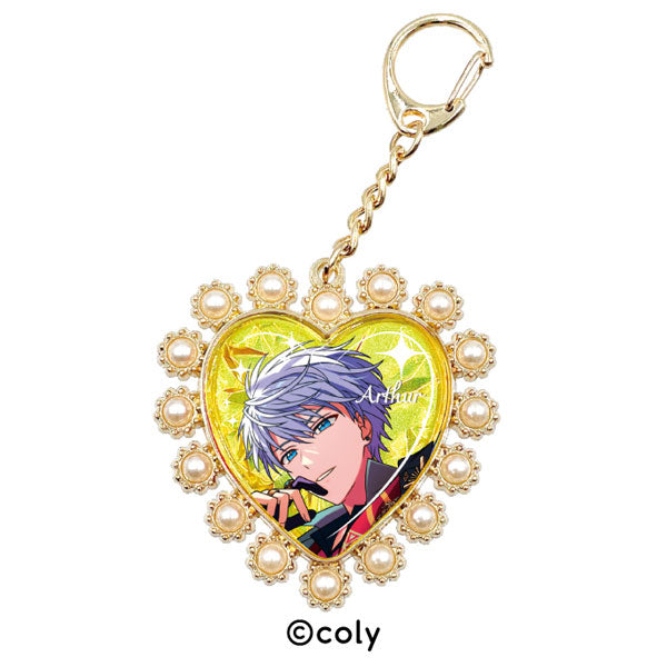 魔法使いの約束 ハートビジューキーホルダー 2.アーサー [エンスカイ][GOODS]
