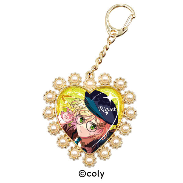 魔法使いの約束 ハートビジューキーホルダー 4.リケ [エンスカイ][GOODS]