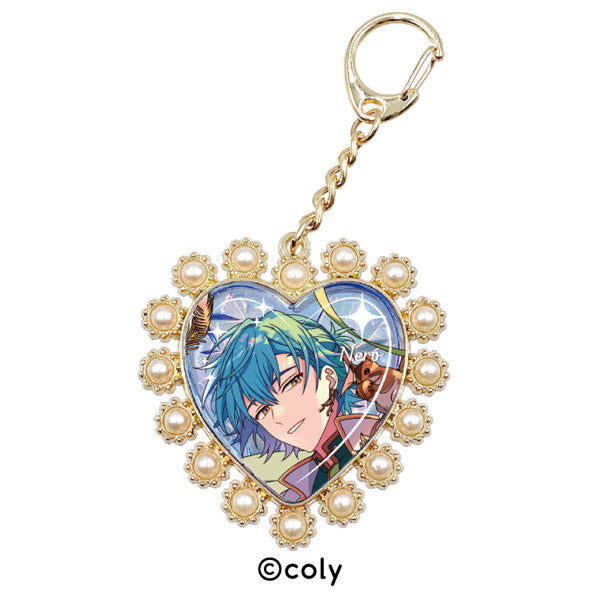 魔法使いの約束 ハートビジューキーホルダー 13.ネロ [エンスカイ][GOODS]