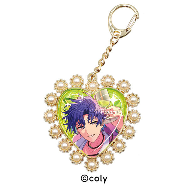 魔法使いの約束 ハートビジューキーホルダー 18.フィガロ [エンスカイ][GOODS]