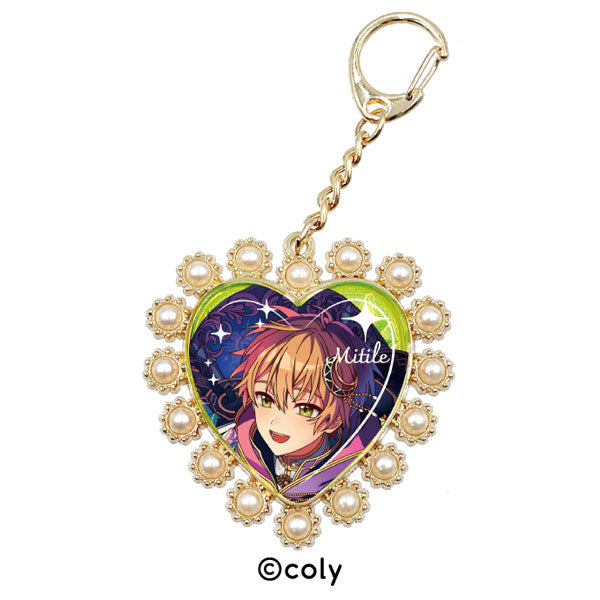 魔法使いの約束 ハートビジューキーホルダー 21.ミチル [エンスカイ][GOODS]