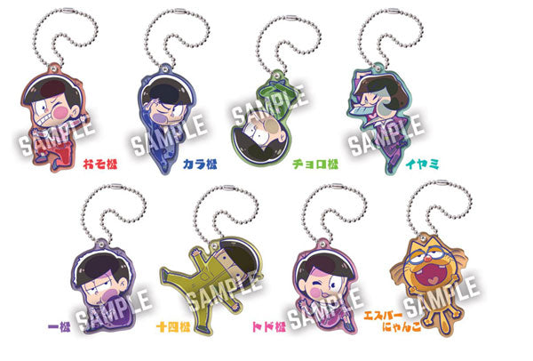 Pita! Deforme Osomatsu-san Acrylic Keychain Box of 8 [Takara Tomy Arts][Trading]