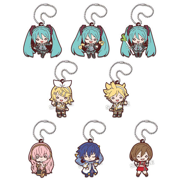 にとたん 初音ミク ラバーマスコット 1箱8個入り [タカラトミー アーツ][トレーディング]