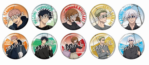 Jujutsu Kaisen Umbrella Trading Can Badges, Box of 10 [Takara Tomy Arts][Trading]