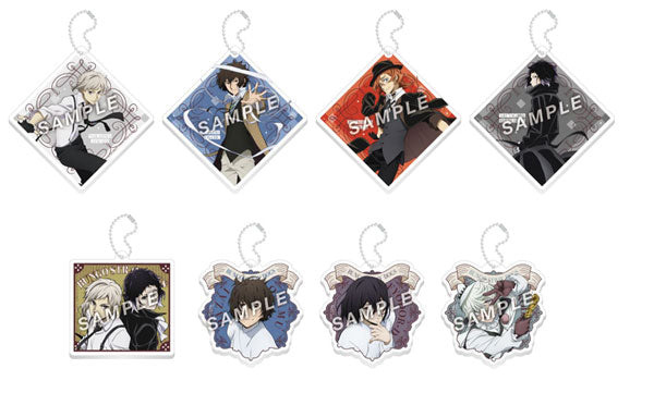 Bungo Stray Dogs Acrylic Keychain 1 Box of 8 [Takara Tomy Arts][Trading]