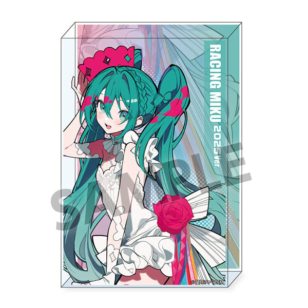 レーシングミク 2025 15th ''Rhapsody'' Ver. アクリルブロック [ホビーストック][GOODS]