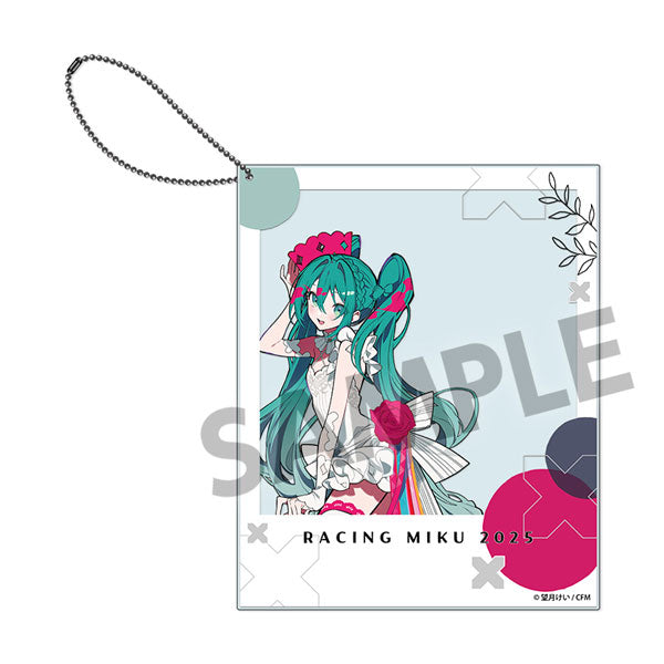 レーシングミク 2025 15th ''Rhapsody'' Ver. ポラロイド風アクリルキーホルダー [ホビーストック][GOODS]