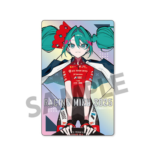 レーシングミク 2025 JCL TEAM UKYO 応援 Ver. オーロラステッカー [ホビーストック][GOODS]