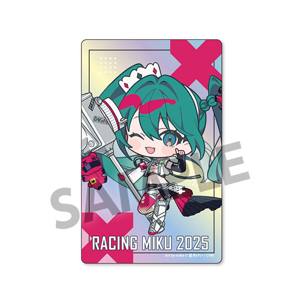 レーシングミク 2025 KV2 ちょこぷに Ver. オーロラステッカー [ホビーストック][GOODS]