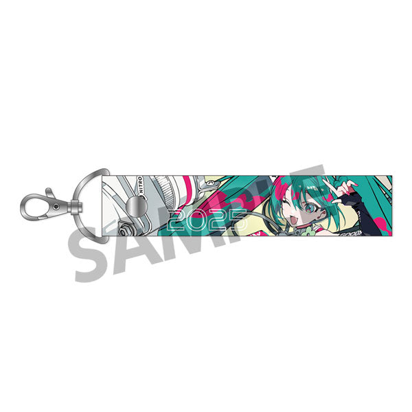 レーシングミク 2025 キービジュアル2 Ver. オーロラテープキーホルダー [ホビーストック][GOODS]