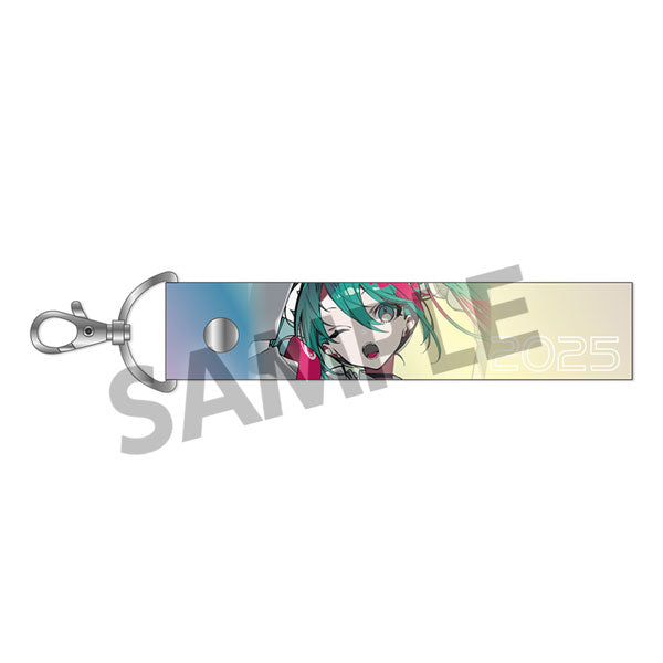 レーシングミク 2025 Rd.0 応援 Ver. オーロラテープキーホルダー [ホビーストック][GOODS]
